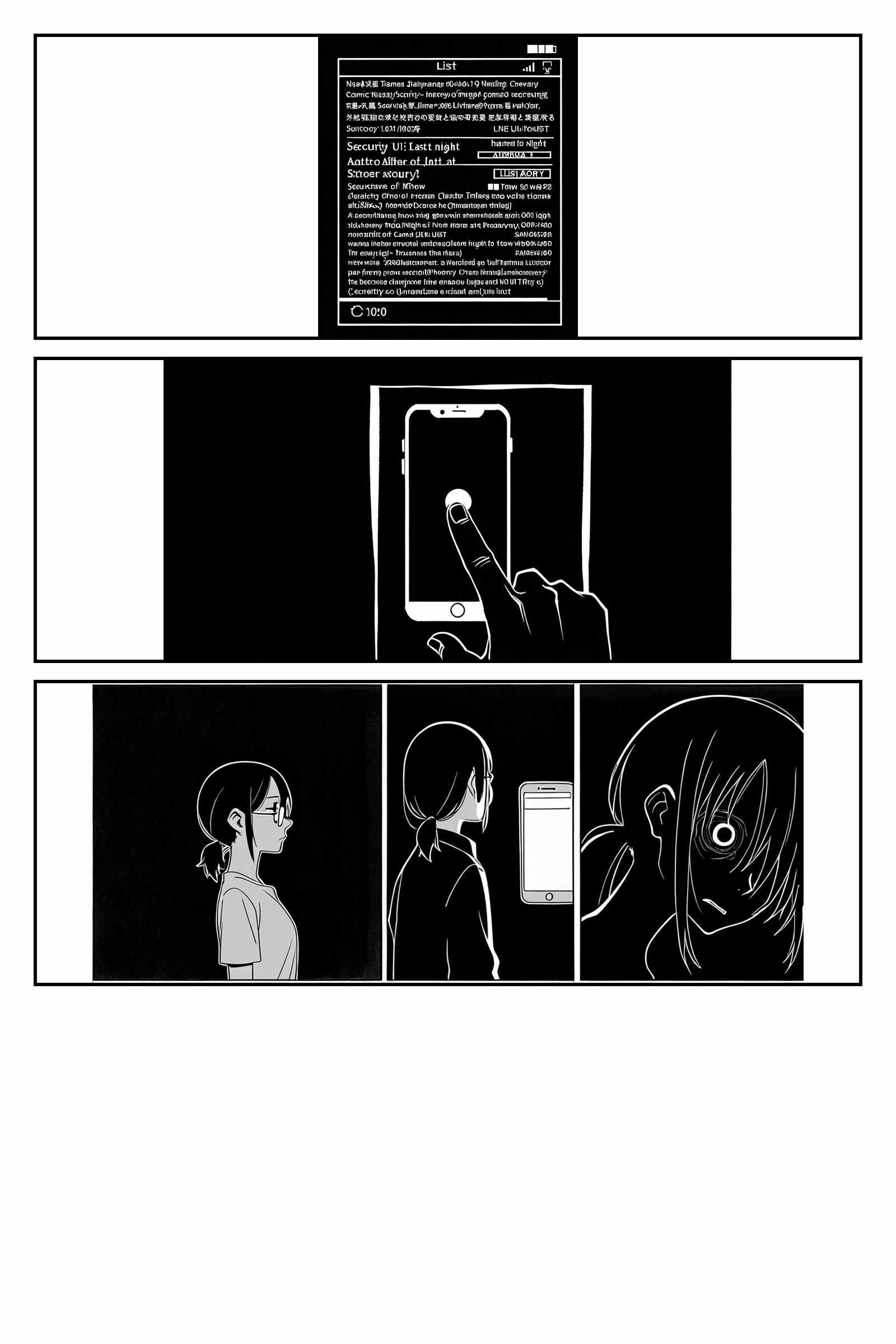 2ページ目: 検知履歴には毎晩ほぼ同じ時刻の記録が並ぶ。澪はためらいながら録画をタップする