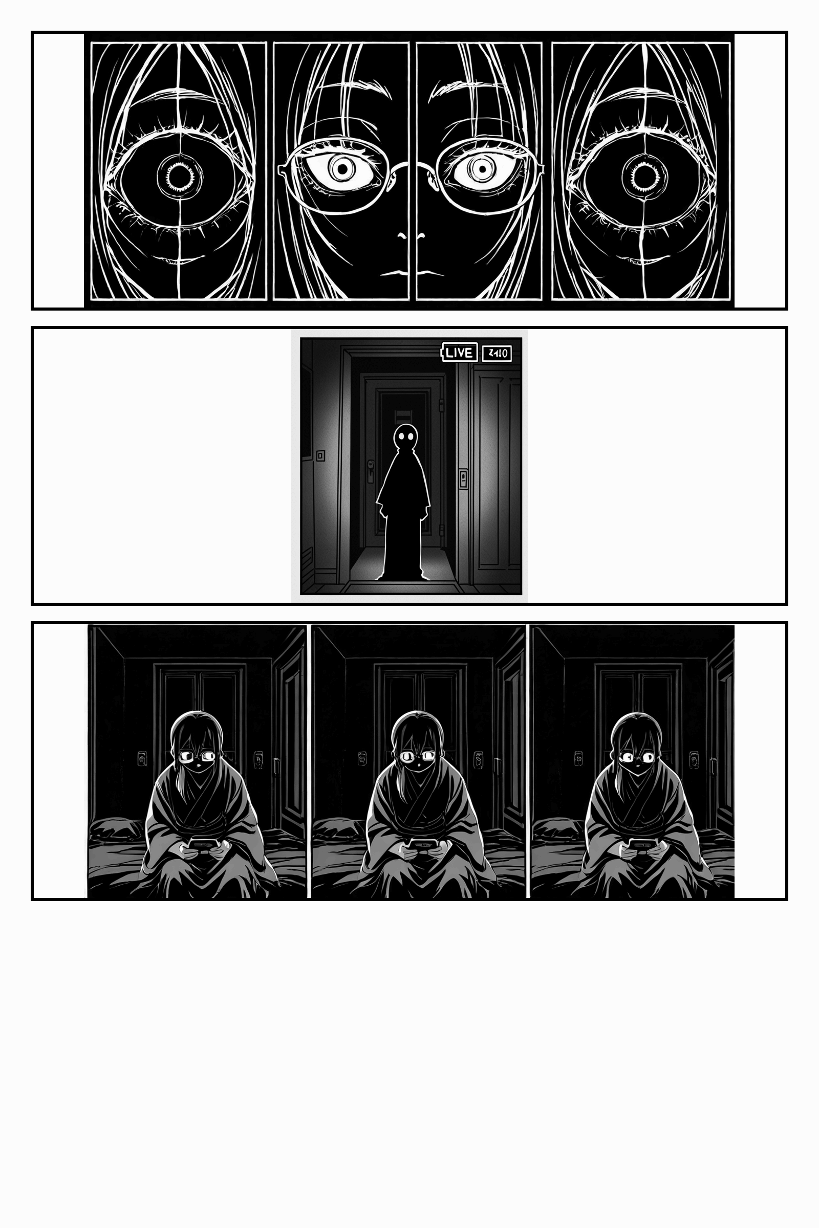 5ページ目（最終）: 今、カメラが映しているのは——澪の部屋の前だった