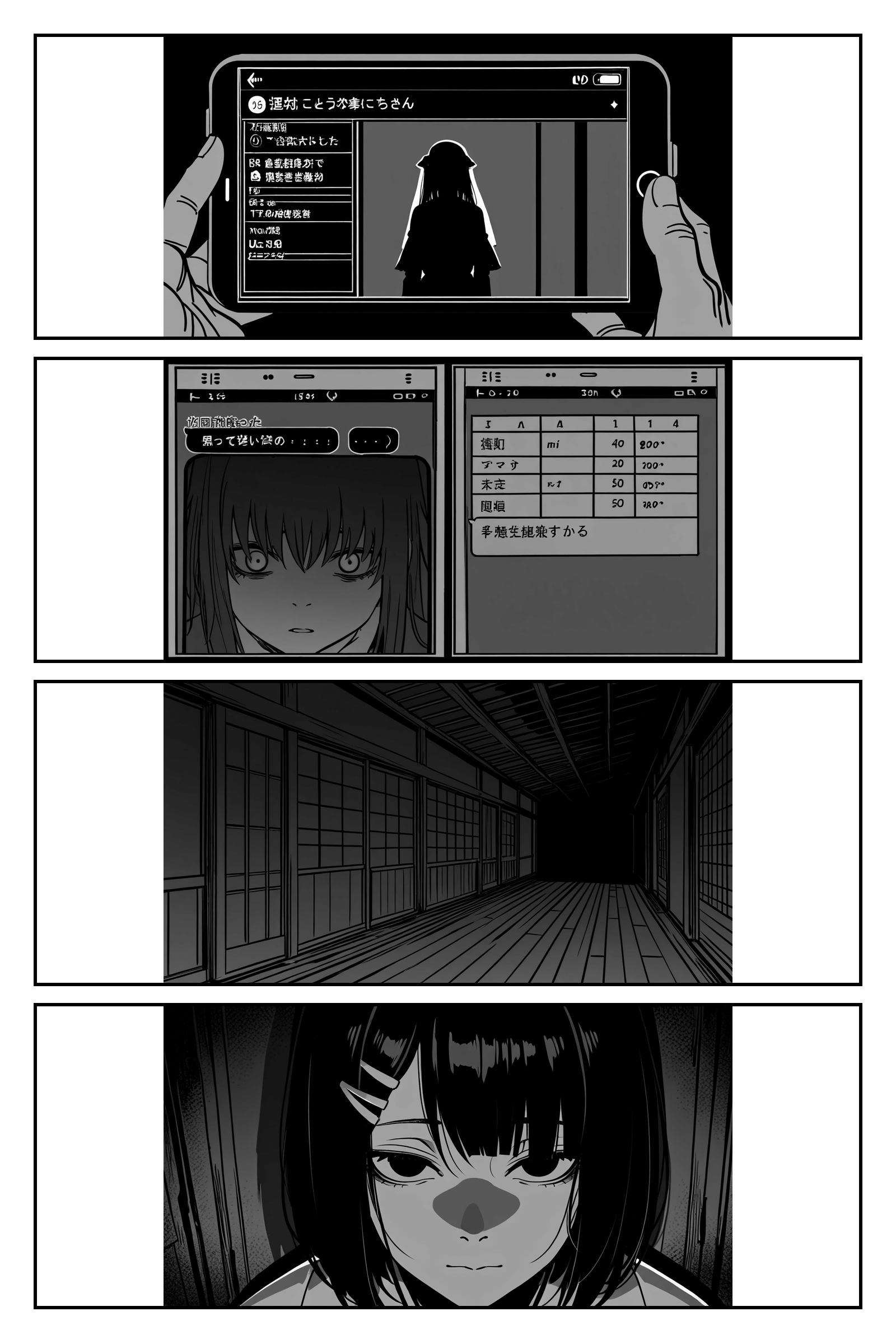 3ページ目: 位置履歴では名前のないピンが毎晩01:11に現れ、一晩ごとに楓の部屋へ近づいていた