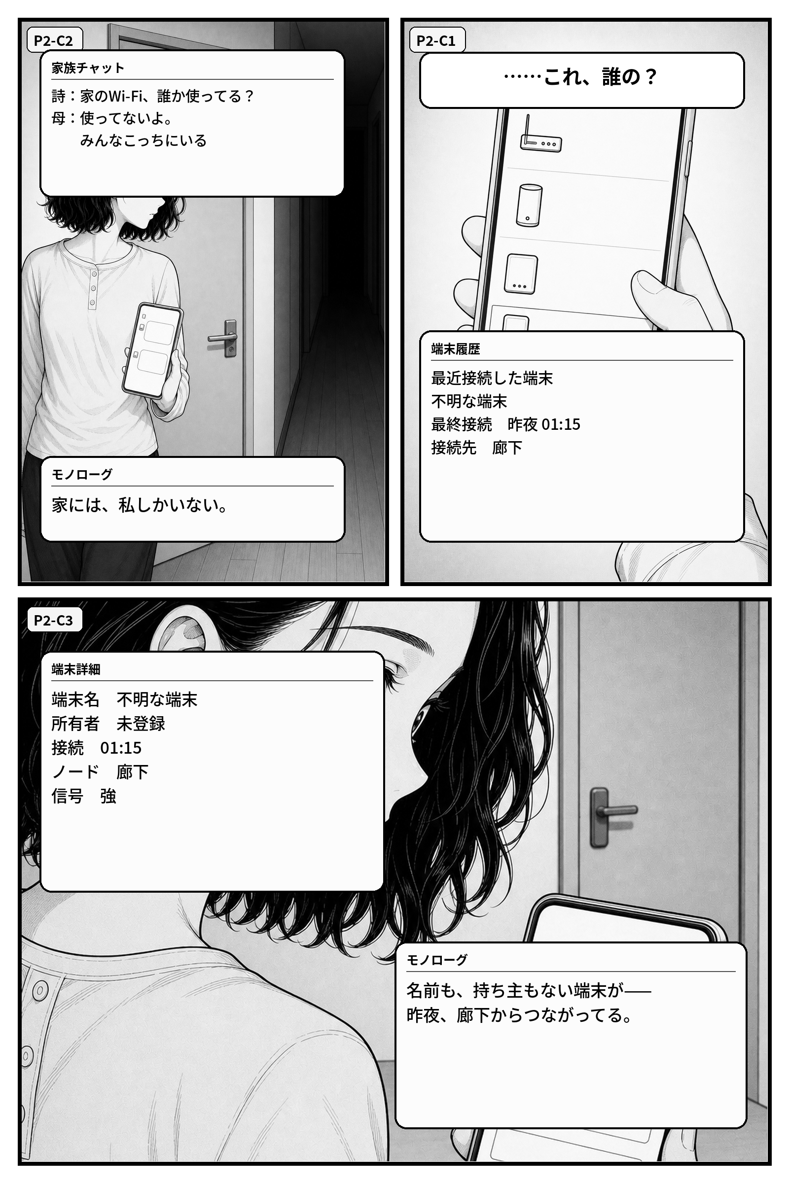 2ページ目: モノローグ