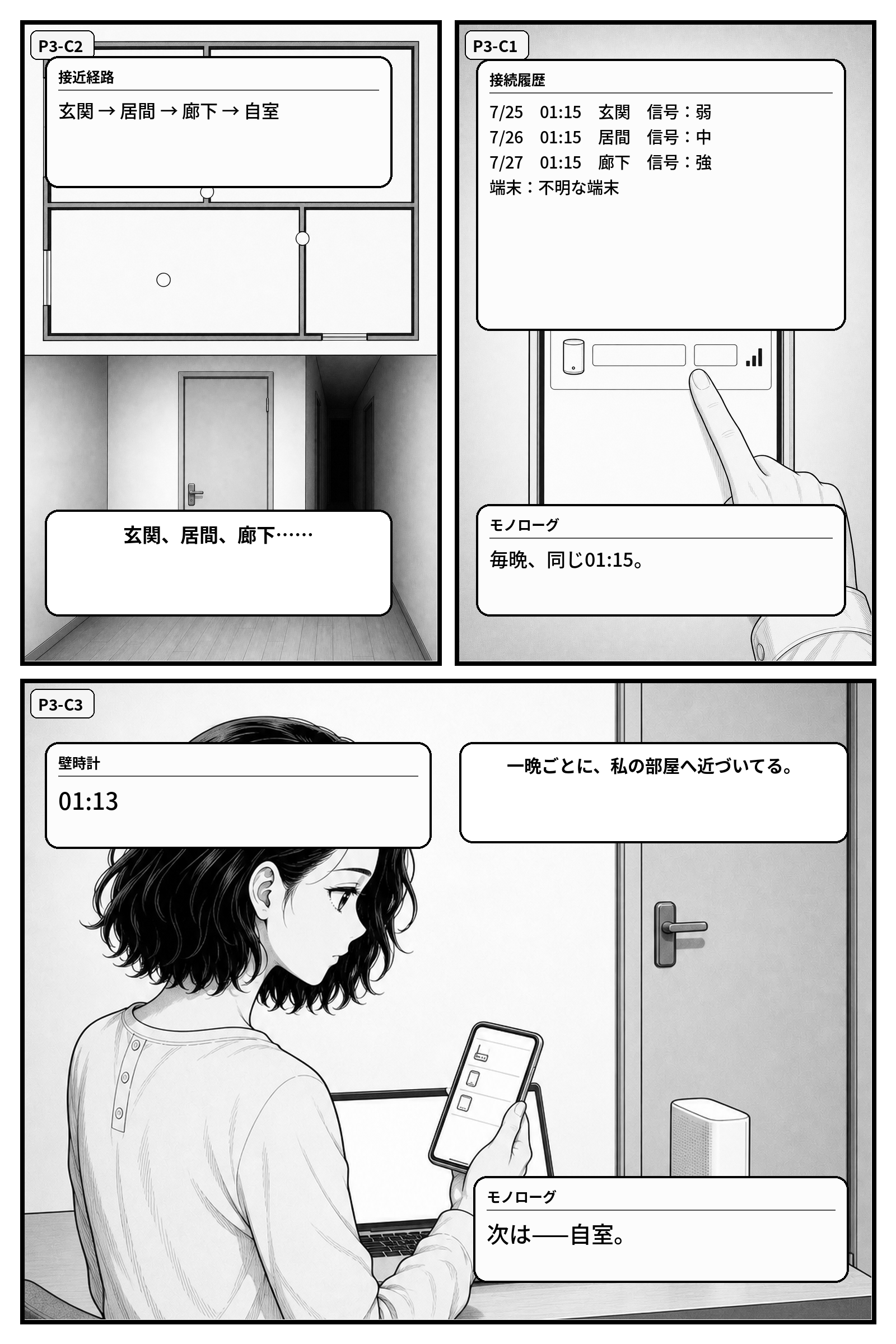 3ページ目: モノローグ